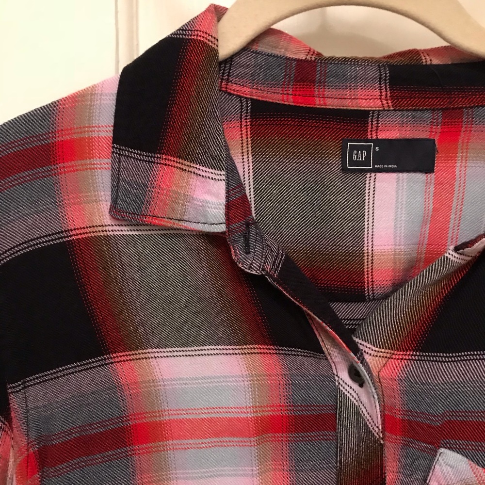 Gap Button Up Flannel - image 2